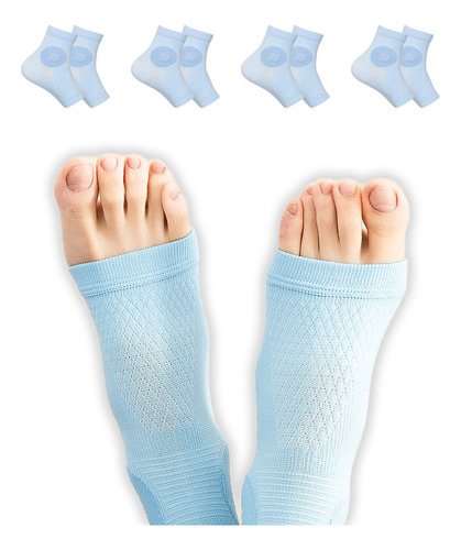 4 Pares De Calcetines De Neuropatía For Mujeres A Hombres