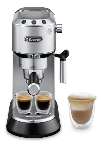 Maquina De Espresso De 15 Bares, Delonghi Dedica, Acero Inox