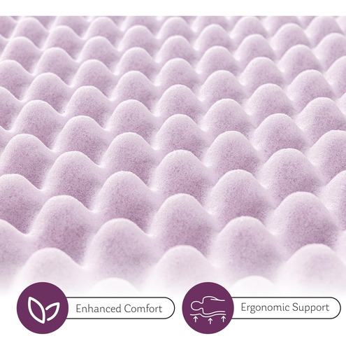 Cubrecolchón Viscoelástico 10 Cm Matrimonial Gel Refrescante