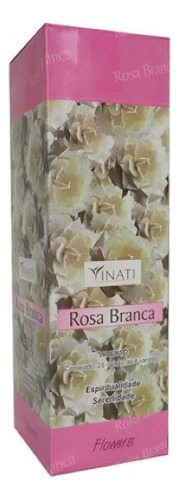 Incenso Indiano Vinati Rosa Branca Cx.25un.8v