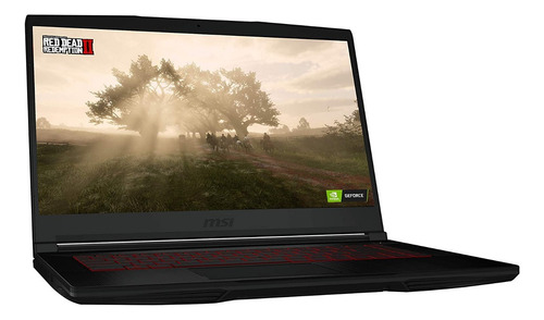 Laptop Gamer Msi Thin Gf63 Negra 15.6 , Intel Core I5 Core I7 10750h 8gb De Ram 512gb Ssd, Nvidia Geforce Gtx 1650 Max-q 60 Hz 1920x1080px Windows 10 Home