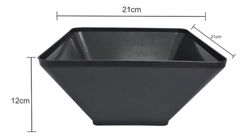 Imagem 1 de 2 de Kit 5 Vasos Cachepô Preto