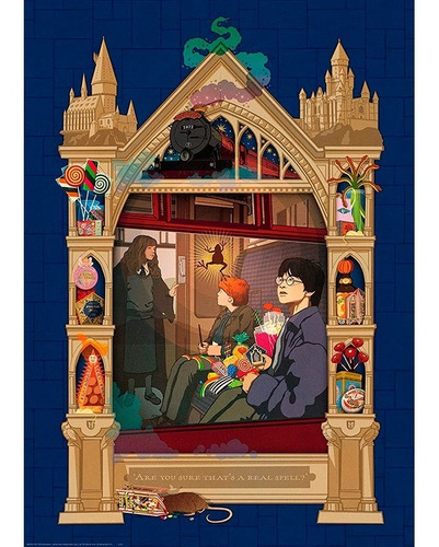 Rompecabezas Harry Potter La Piedra Filosofal 1000 Piezas