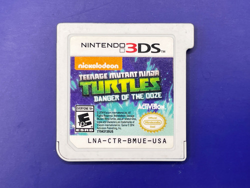 Tmnt Mutant Ninja Turtles Danger Of The Ooze Nintendo 3ds (Usado)