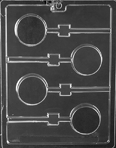 Molde - Grandmama's Goodies Ao150 Plain Cookie Lollipop Choc