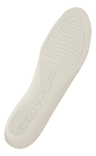 Imagen 2 de 2 de Plantilla Croydon Blanco Para Hombre Y Mujer Croydon