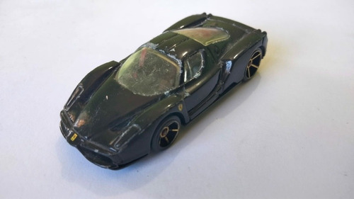 Hot Wheels Enzo Ferrari Black Gold 2005 Negro Car