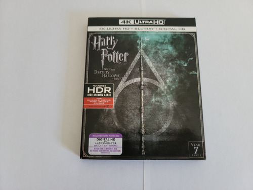 Harry Potter Y Las Reliquias De La Muerte Parte 2 Bluray 4k