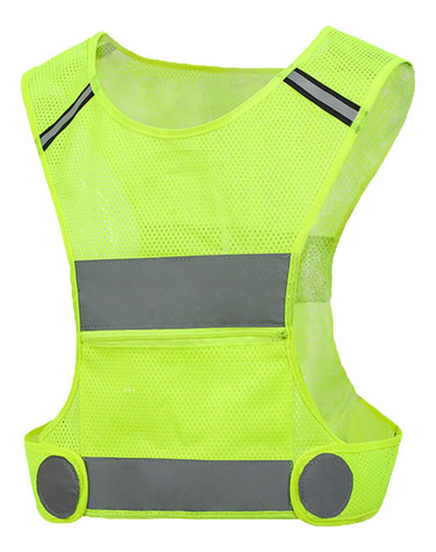 2 Chaleco De Seguridad Mujer Hombre Con Bolsillos Metro 47cm