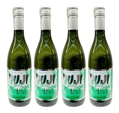 4 Uni Sake Seco Top Teor Alcoólico 14% Garrafa Vidro 740ml