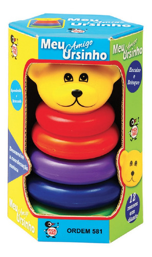 Ursinho Didático Brinquedos Para Bebês - Pica Pau