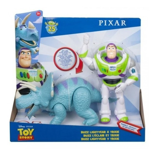 Muñeco De Buzz Lightyear & Trixie Toy Story     