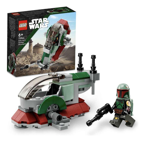 Nave Espacial Microfighter De Juguete Lego Star Wars Boba Fe