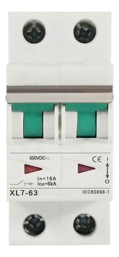 Interruptor Automático Dc 500v 2p Bipolar