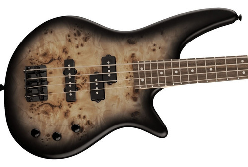 Baixo elétrico Jackson Spectra Bass Js Series Js2p Burst Blk Número de cordas 4 cores: preto, orientação à direita