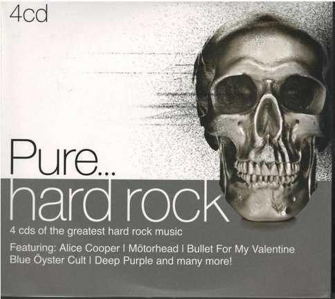 Cd - Pure...hard Rock / Varios 4cd - Original Y Sellado