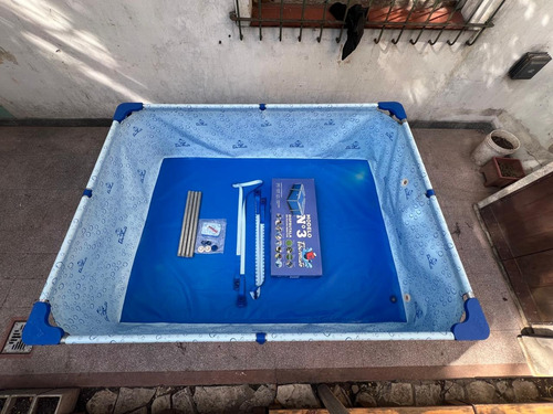 Pileta Estructural Tiburoncito Pelopincho N°3 - 2300 L Agua Tiburonsito (Usado)