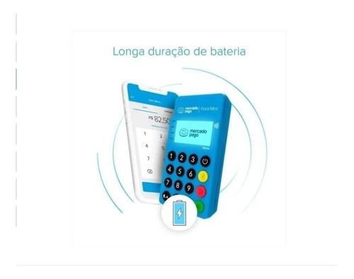 Imagem 3 de 3 de Maquininha De Cartões Nfc Aceita Pagamento Por Aproximação
