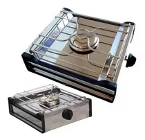 Comprar Anafe Gas Envasado Brogas 2inox-1e 1 Hornalla Acero Inoxidab