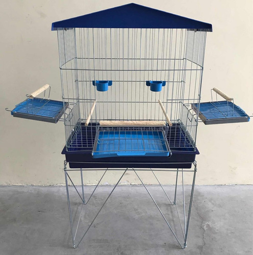 Imagem 3 de 3 de Viveiro Gaiola Triplex Calopsita Com Bandeja Frete Grátis