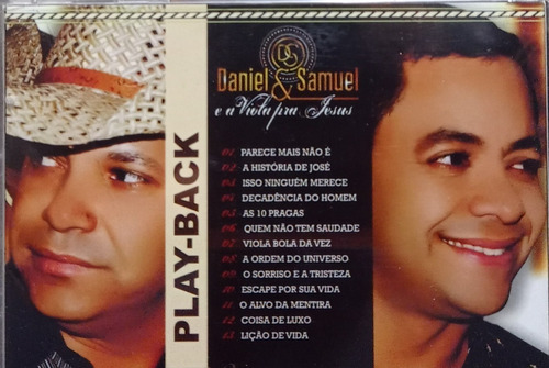 Daniel E Samuel E A Viola Pra Jesus Pb Cd Original Lacrado
