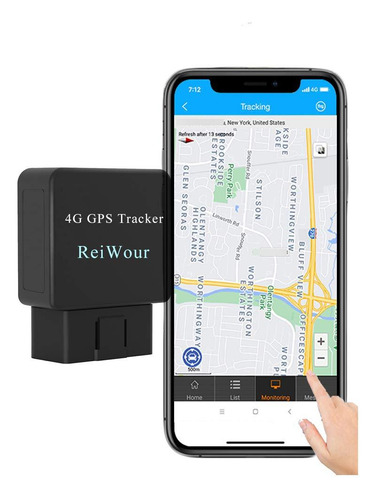 Rastreador Gps Obd 4g Mini Flota Obd-ii 1 Año De Suscripción
