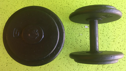 Imagen 10 de 10 de Discos O Pesas Para Mancuerna Gym