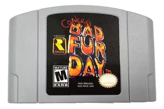 Conker Bad Fur Day Nintendo 64 Juego Fisico N64 Re Pro