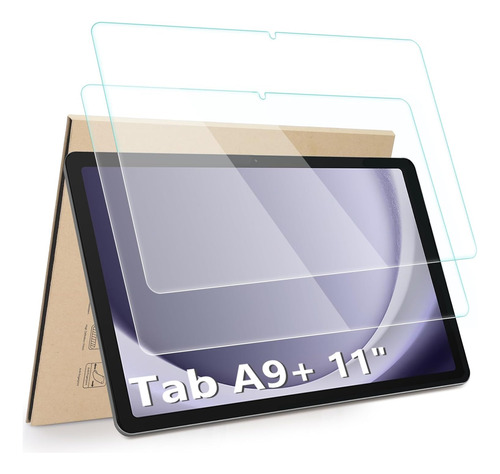 2 Micas Cristal Para Tablet Samsung Tab A9+ Plus 11 Sm-x210