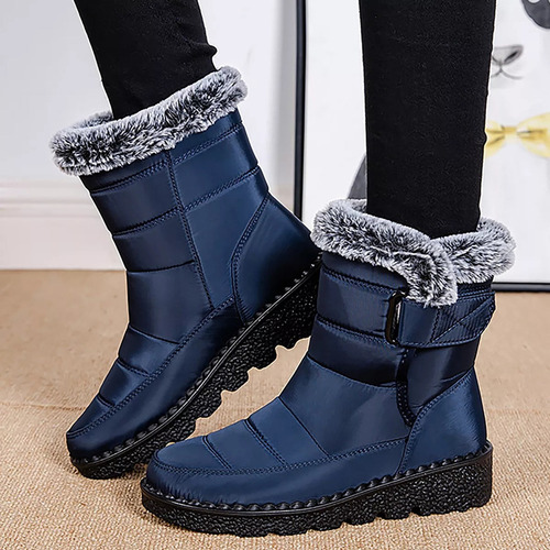 Botas Impermeables Unisex Con Forro Piel Para Frío Extremo