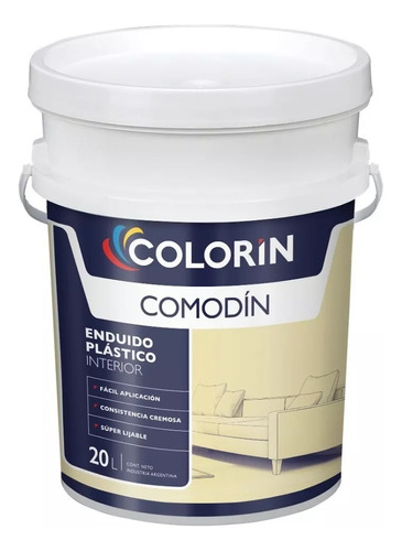 Comodin Interior Plastico Colorin 20l