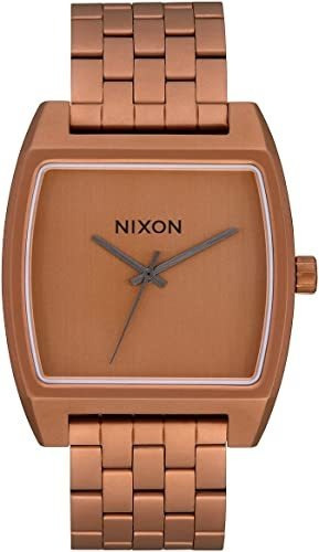 Nixon Time Tracker A1245 - Reloj Analógico De Cobre Mate Y