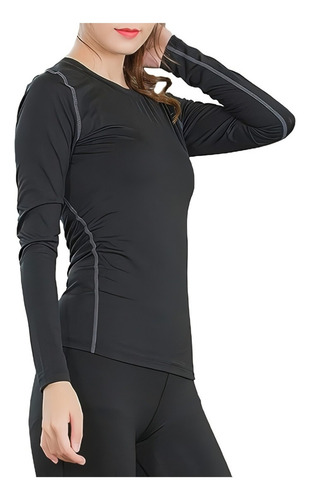 Conjunto Primera Capa Polera Y Pantalón - Algodón Para Mujer