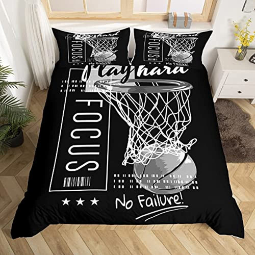 Erosebridal Funda De Edredón De Baloncesto Para Juegos De Ni