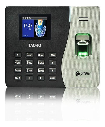 Lector Biometrico 3nstar Ta040 Control  Acceso Usb Ip Bateri
