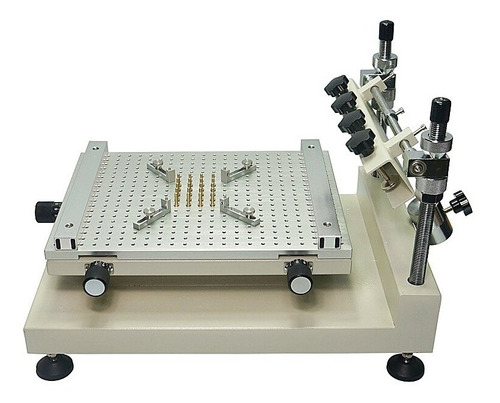 Mesa De Serigrafia Estaño - Montaje - Smd - Smt - Zb3040h