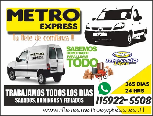 Minifletes Mini Flete Palermo Caballito Almagro Barrio Norte
