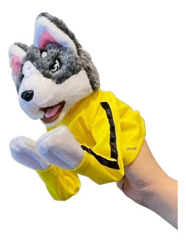 Mr Kung Fu Animal Toy Husky Guantes Muñeca Juego For
