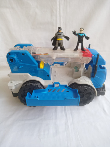 Imaginext Comandó Movil De La Justicia Sonido Y Movimiento (Usado)