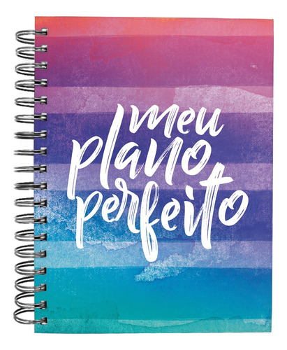 Meu Plano Perfeito, Espiral Duplo, Cores (4a Edição), de Rigazzo, Alessandra. Vida Melhor Editora S.A, capa mole em português, 2021