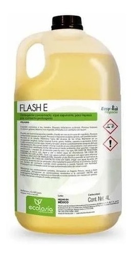Flash E, Detergente Desengrasante