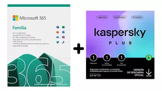 Microsoft Office 365 Family + Antivirus Kaspersky Plus