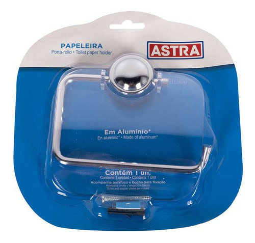Papeleira Astra Com Tampa Acrílico Kbm/p