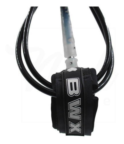 Imagem 3 de 6 de Leash Strep Surf Banana Wax 6mm 6'pés C2 Giradores Injetados
