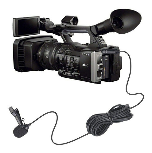 Microfone Lapela Xlr Boya By-m8c Cardióide Para Interface Cor Preto