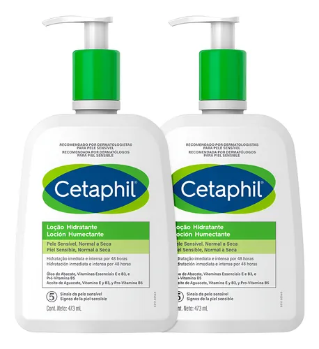 Kit Cetaphil Loção Hidratante Corporal E Facial (2 Unidades)