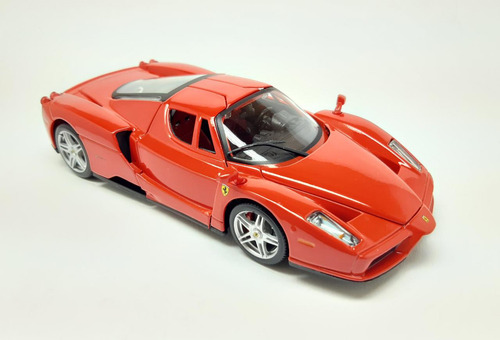 Miniatura Rojo Coleccionable Ferrari Enzo Bburago 1/24 Metal Rojo