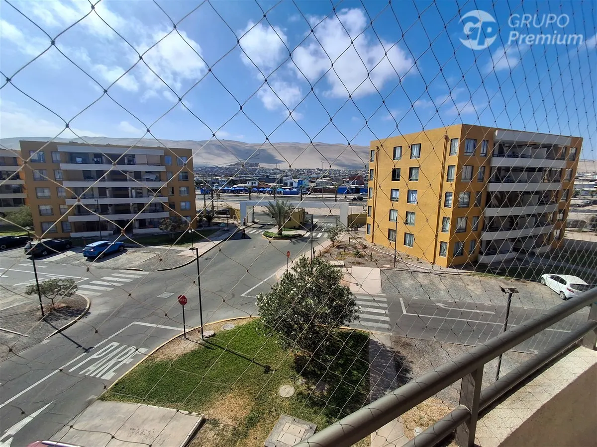 Imagen 4 de 22 de Venta Departamento 3dorm.1b Condominio Portal Del Norte