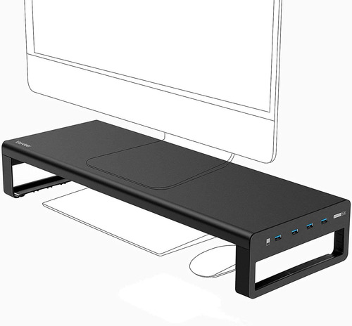 Usb 3.0 Soporte Para Monitor De Aluminio Soporte Vertic...