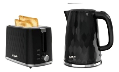 Set Desayuno Tostodor + Hervidor 1700ml Raf R19000